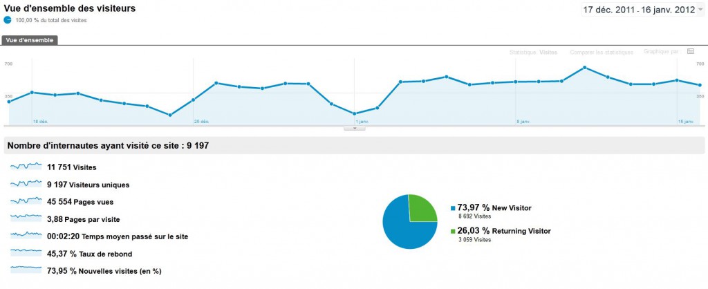 image de capture google analytics